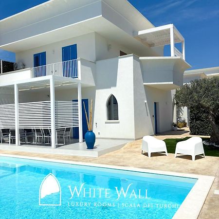 White Wall Luxury Rooms Scala Dei Turchi 레알몬테 외부 사진