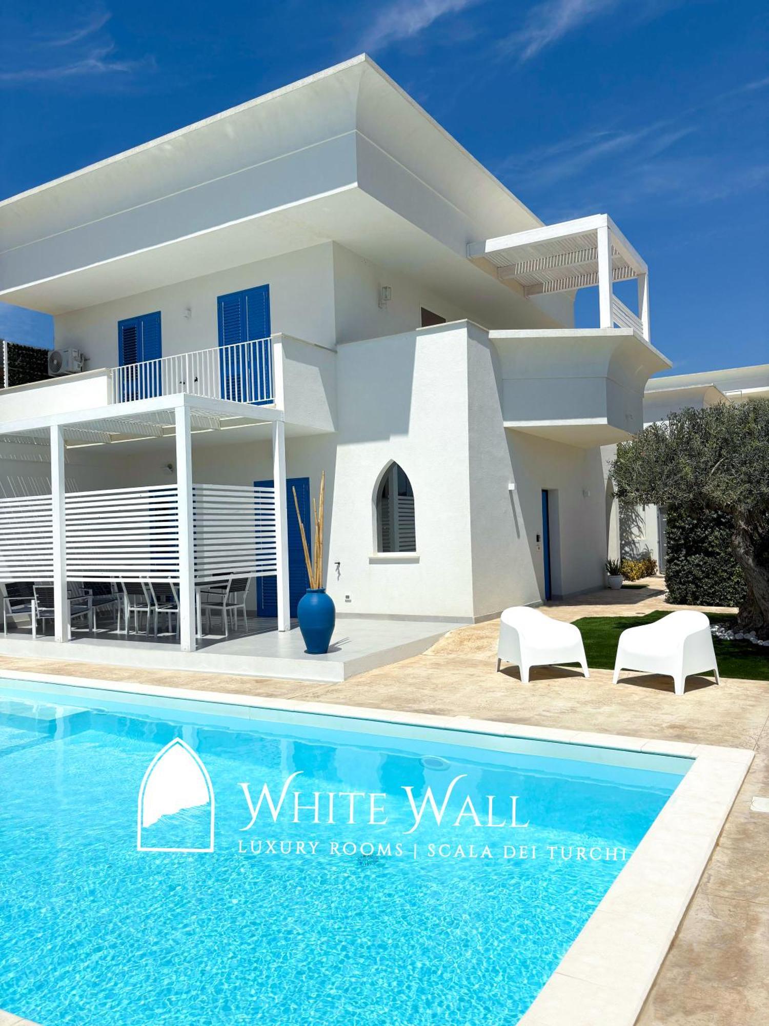 White Wall Luxury Rooms Scala Dei Turchi 레알몬테 외부 사진